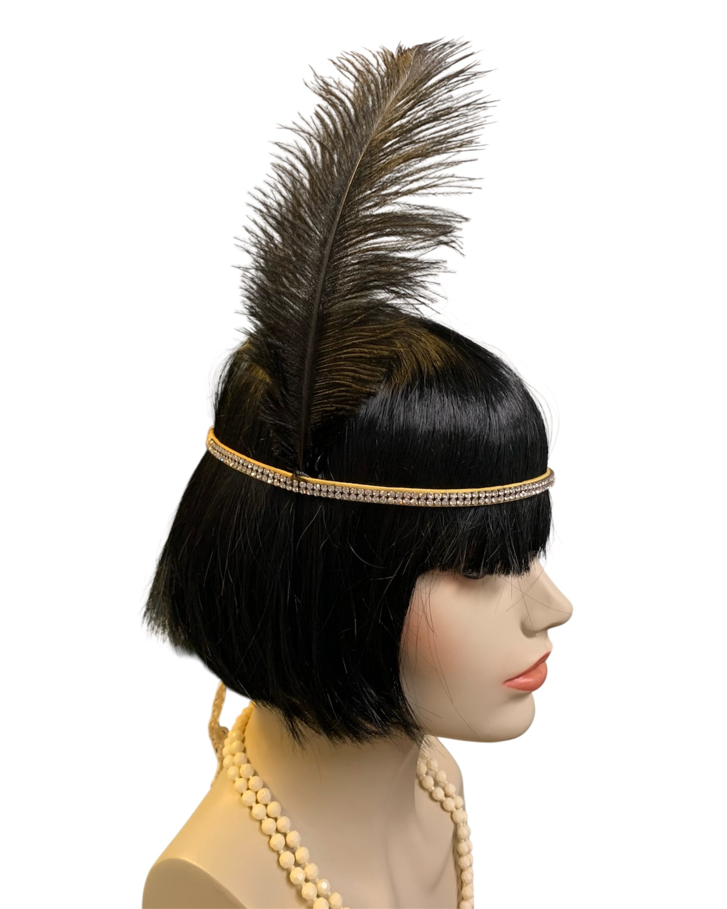 Diamante Gatsby Headband and Necklace Set