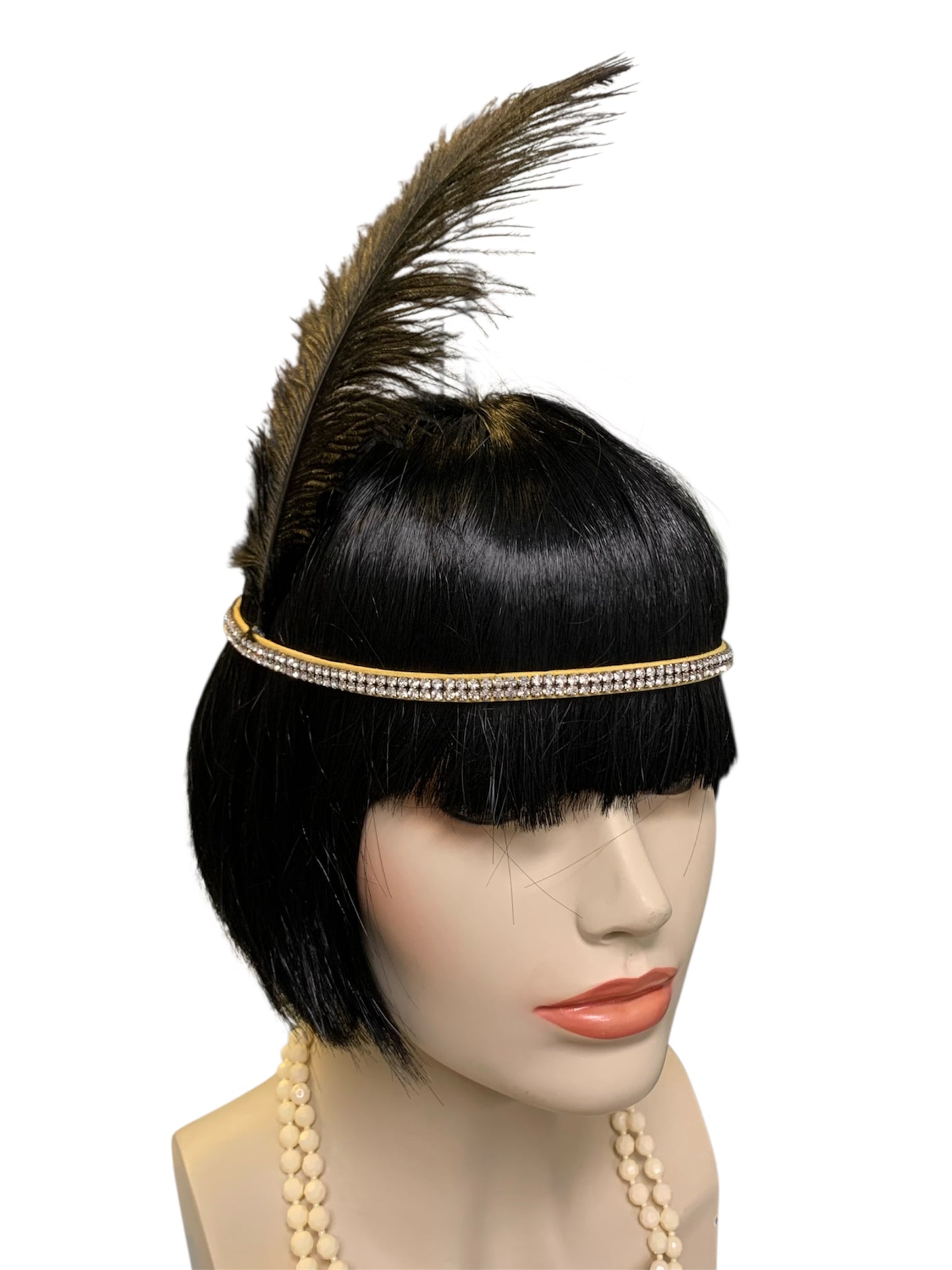 Diamante Gatsby Headband and Necklace Set