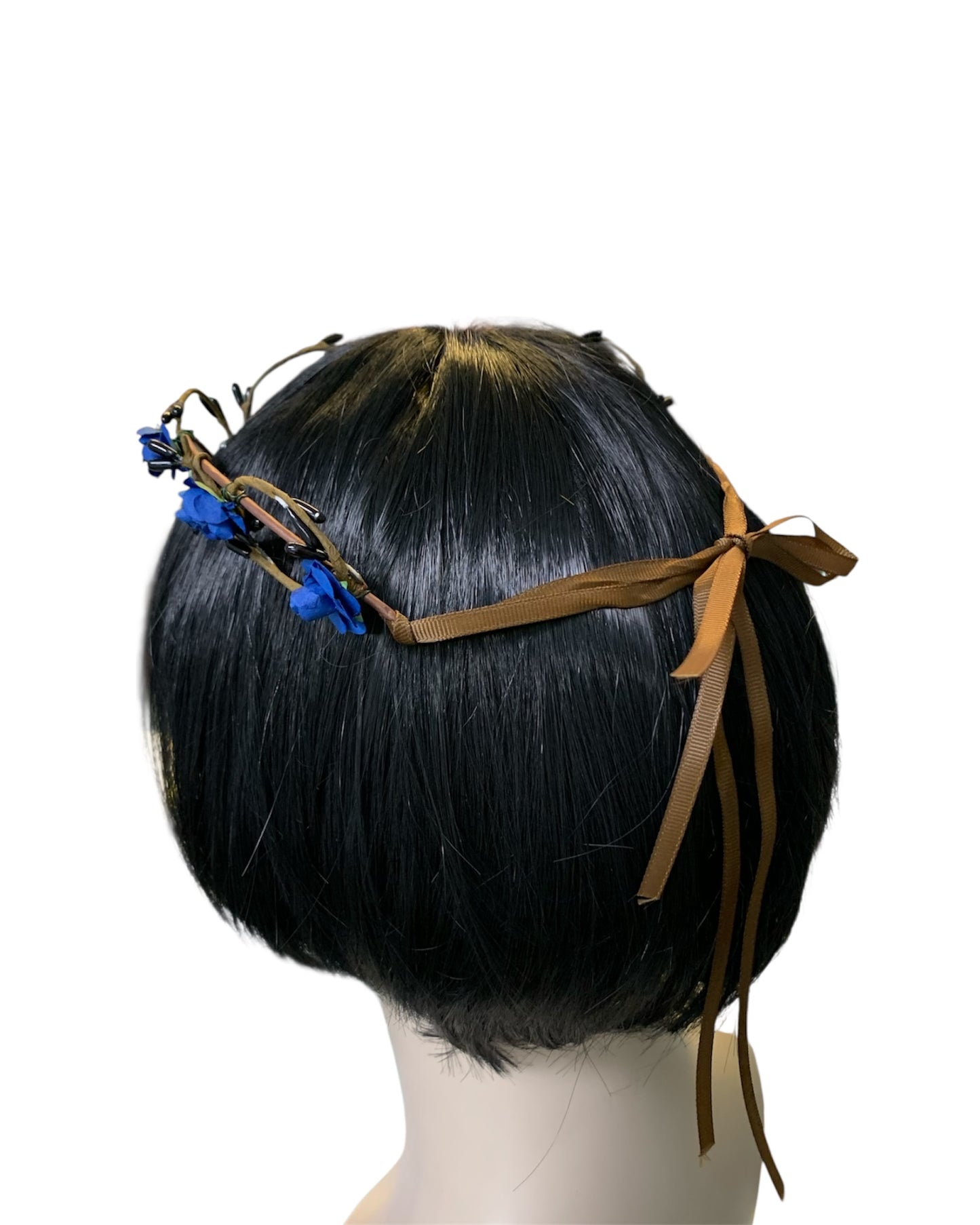 Blue and Brown Fae Circlet