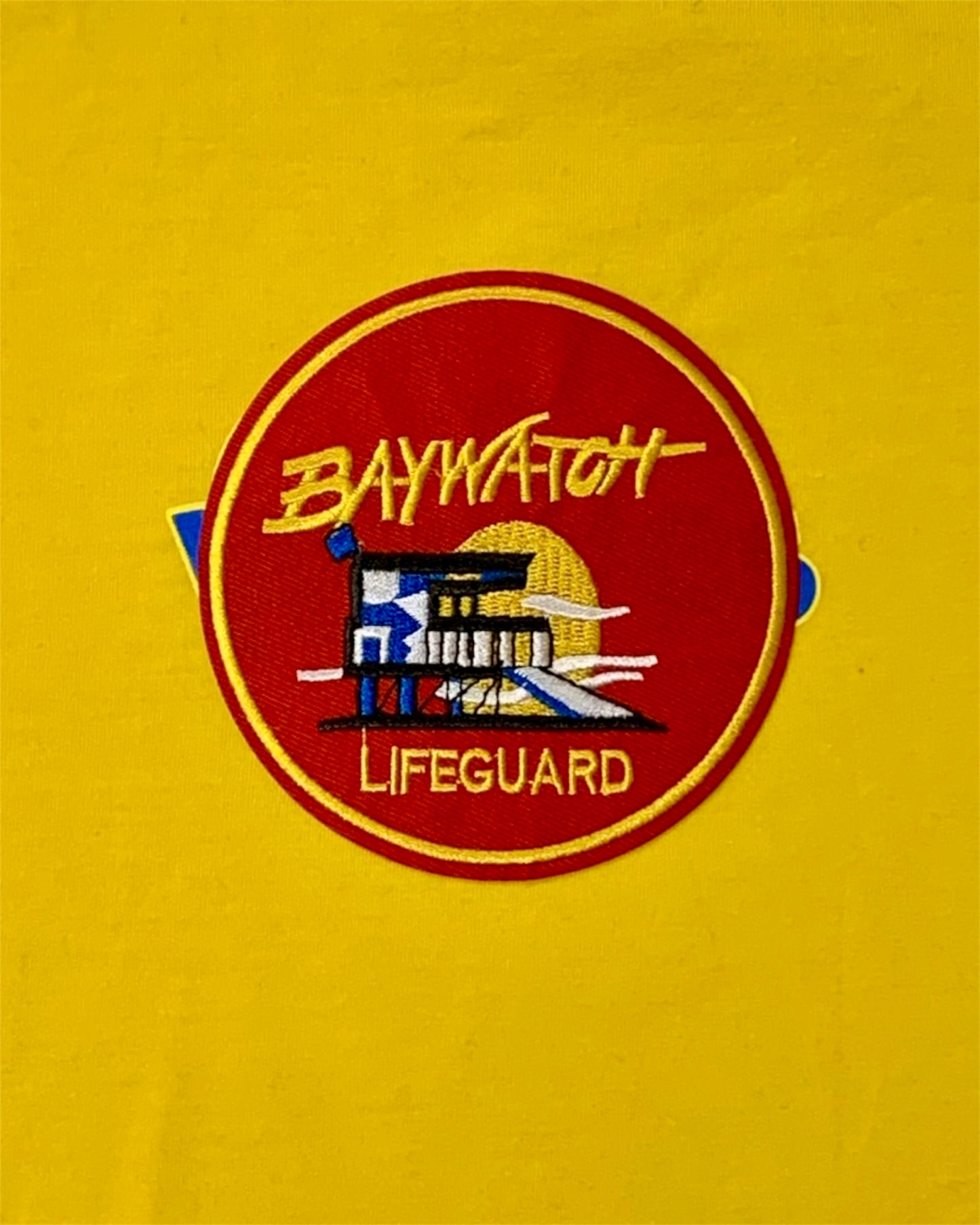 Men's Baywatch Yellow T-shirt (Slight Defect)