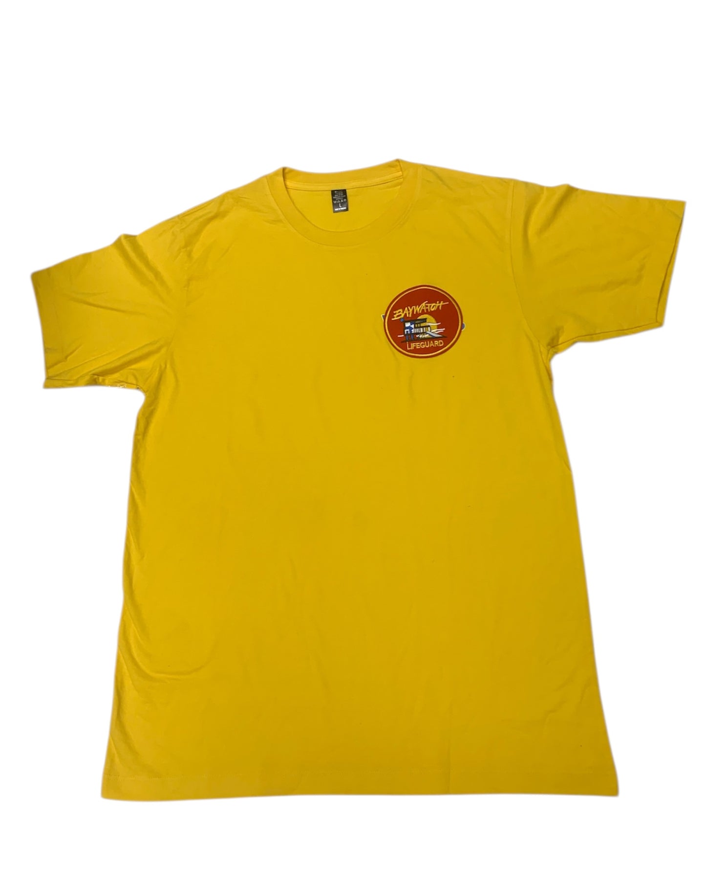 Men's Baywatch Yellow T-shirt (Slight Defect)