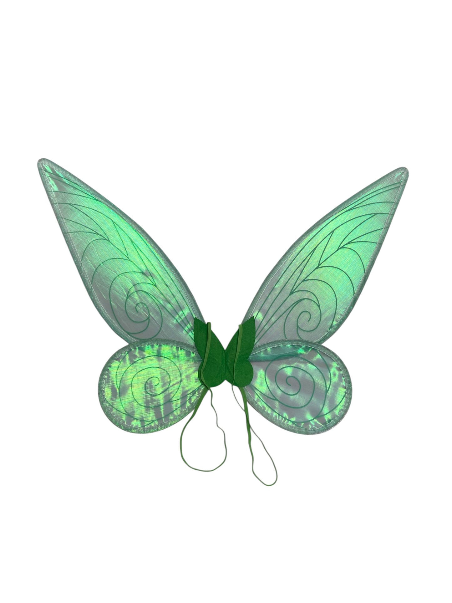 Iridescent Green Fairy Wings