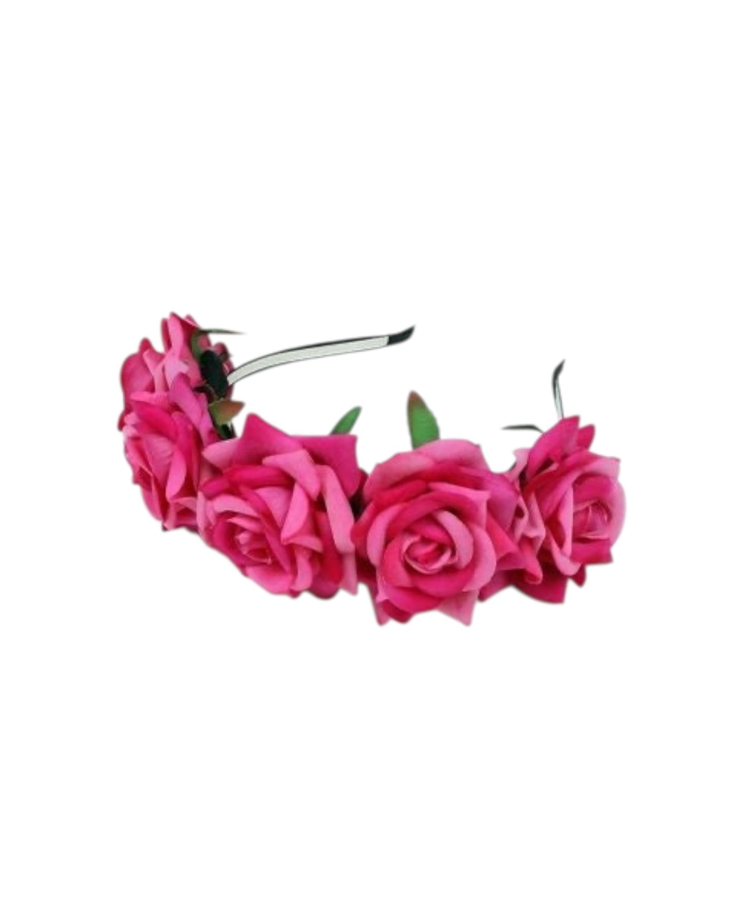 Pink Rose Headband
