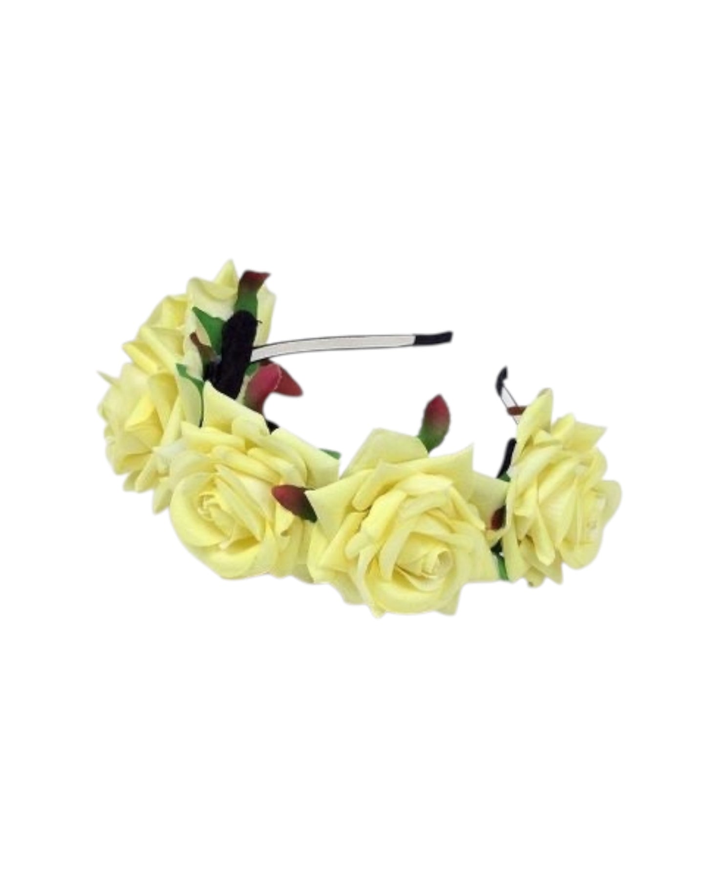 Yellow Rose Headband