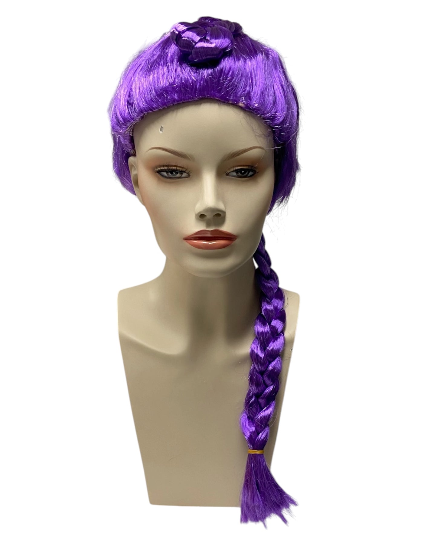Rumi Long Purple Braid Wig