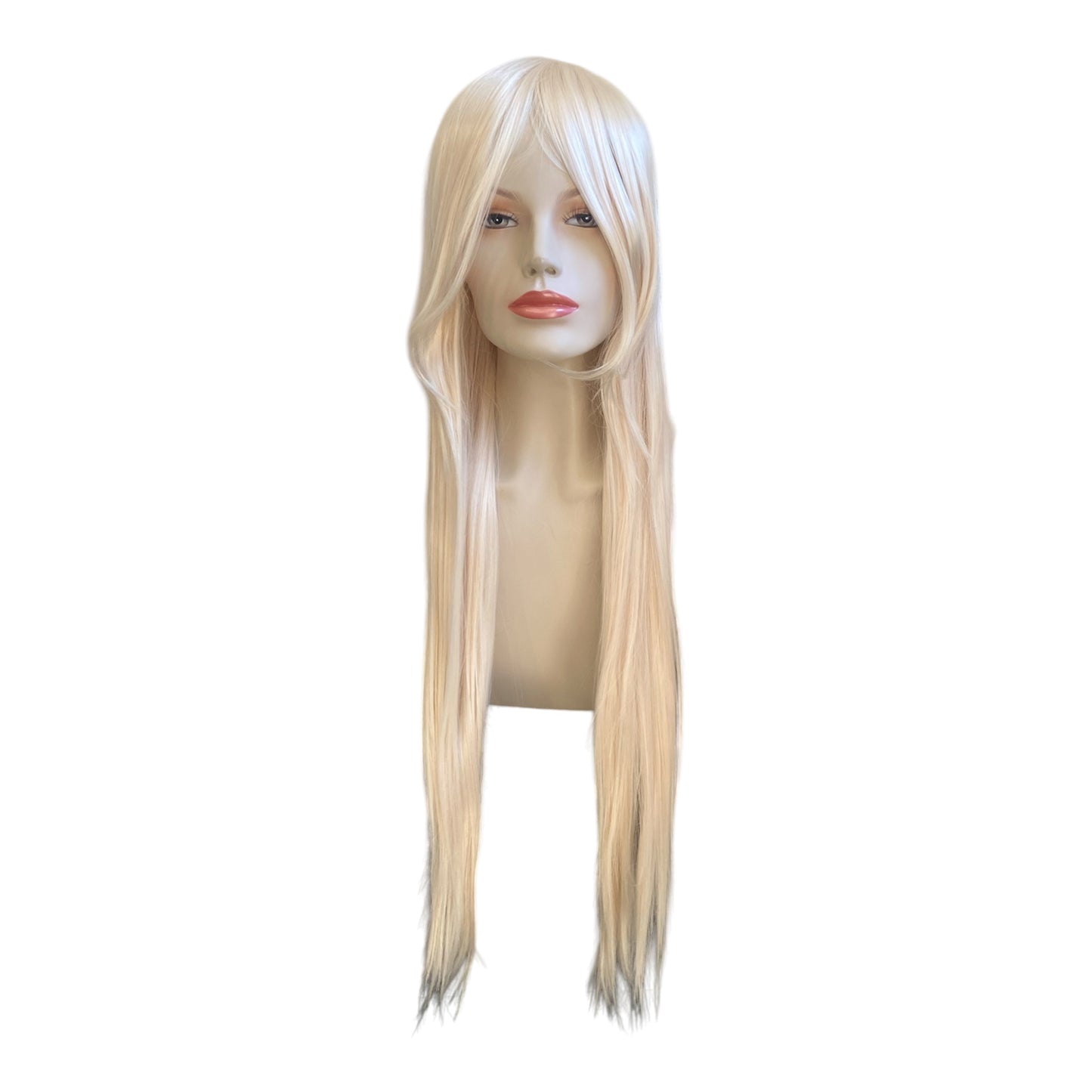 Deluxe Extra-Long Straight Blonde Wig
