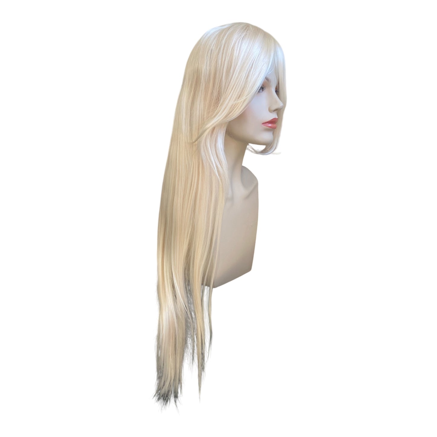 Deluxe Extra-Long Straight Blonde Wig