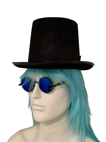 Black Stovepipe Top Hat