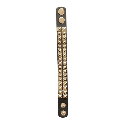 Small Double Row Studded Wrist Cuff
