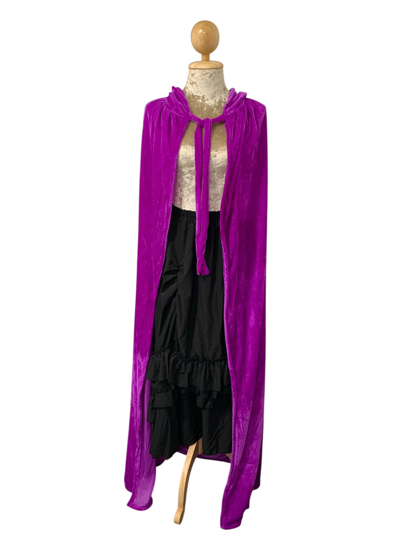 150cm Purple Medieval Cape