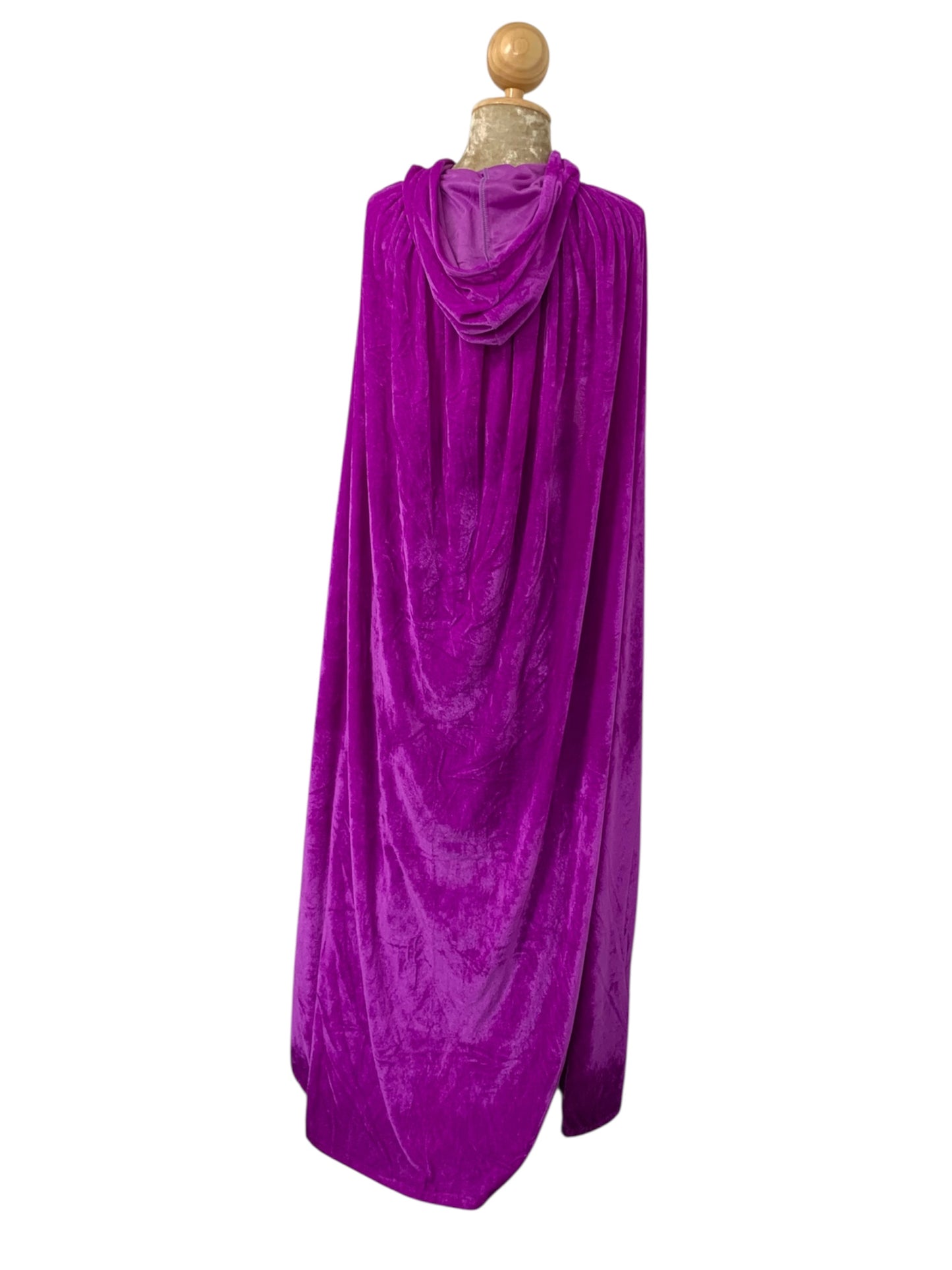 150cm Purple Medieval Cape