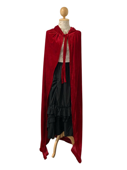 150cm Dark Red Medieval Cape