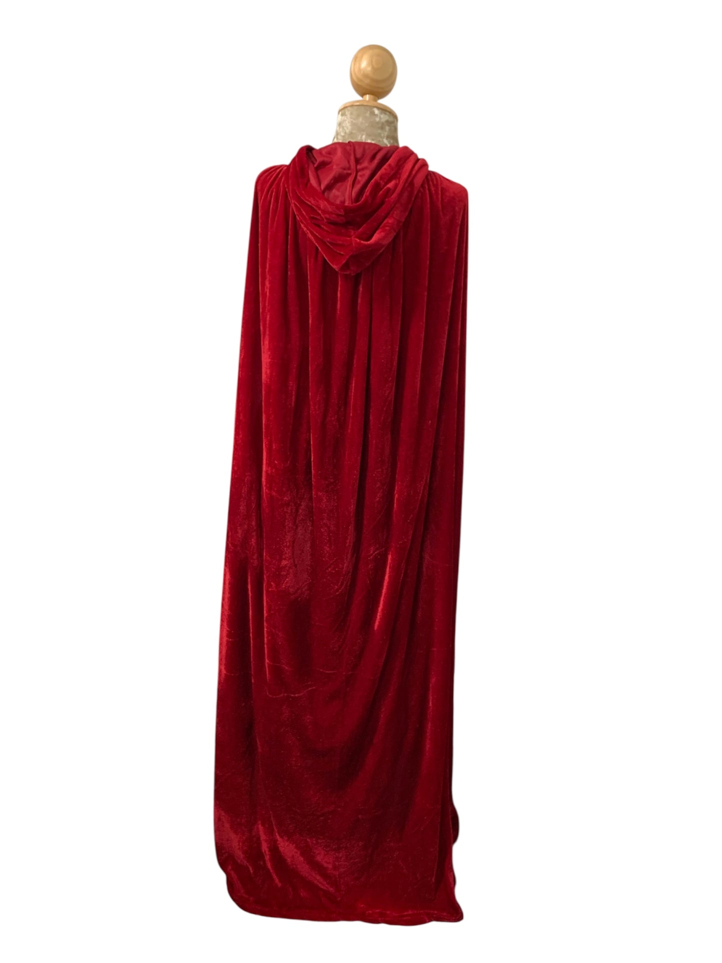 150cm Dark Red Medieval Cape