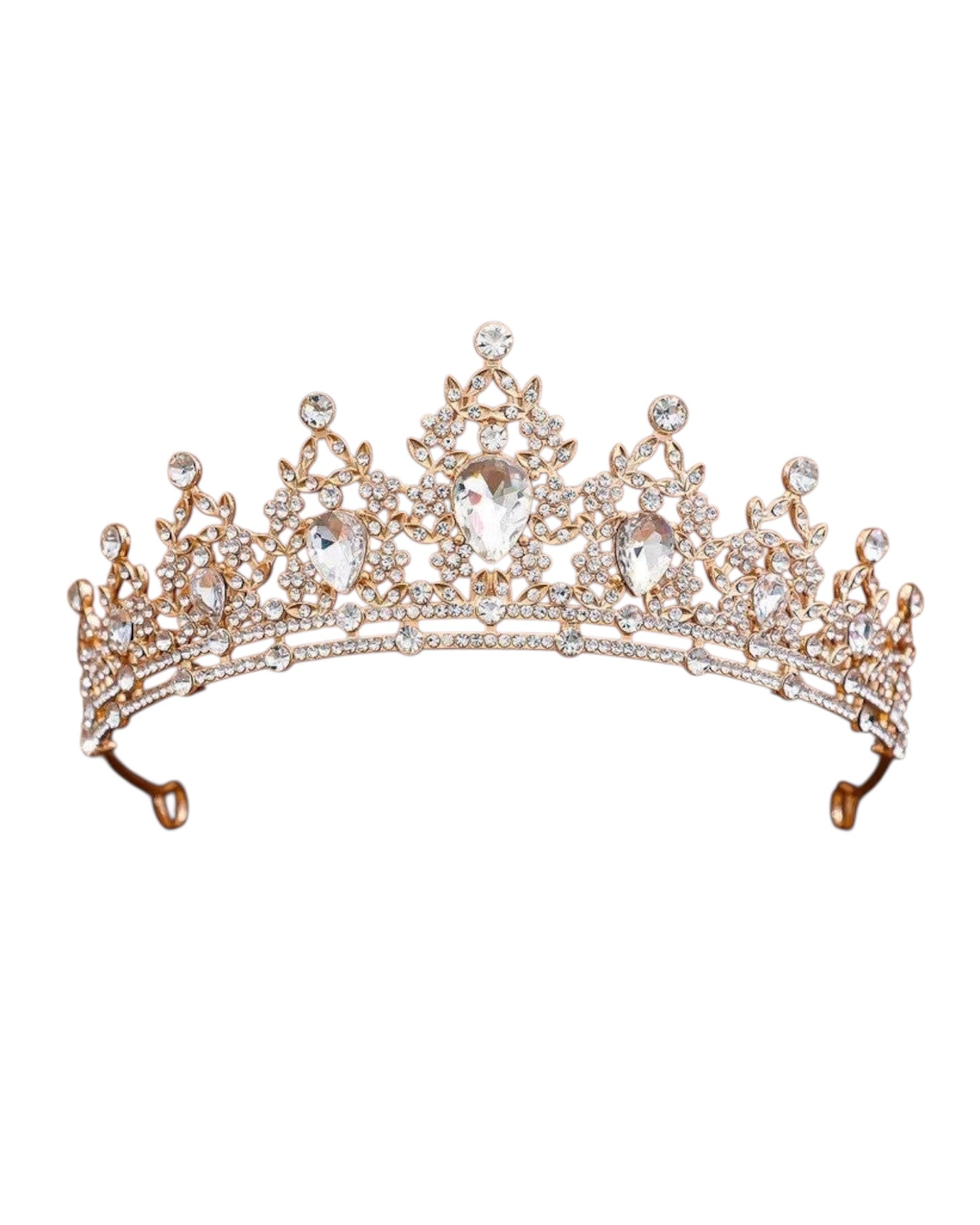 Gold & Diamond Deluxe Tiara