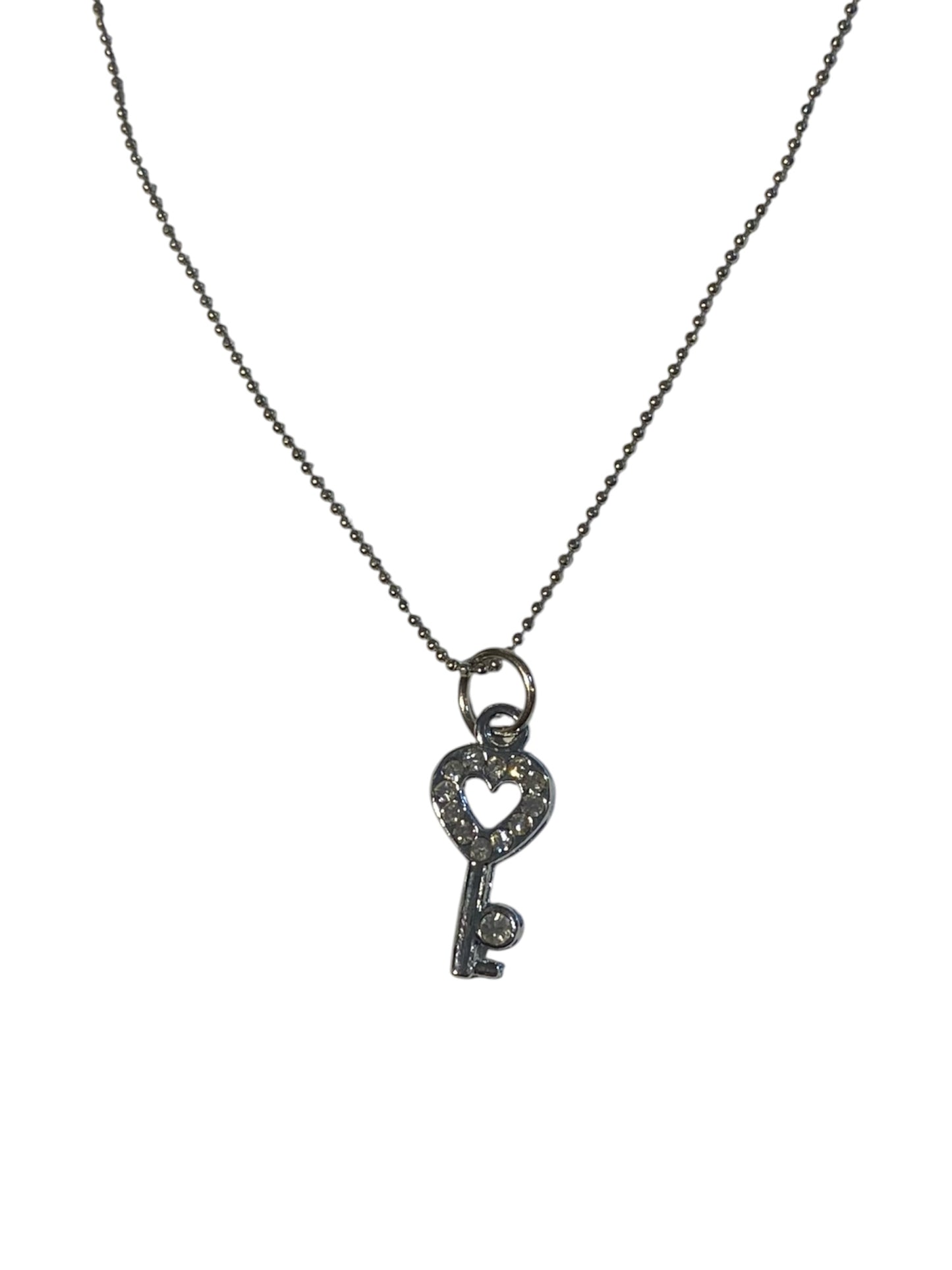 Heart Key Necklace