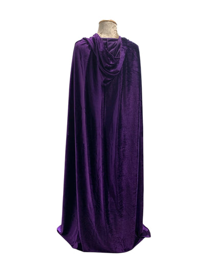 150cm Deep Purple Medieval Cape
