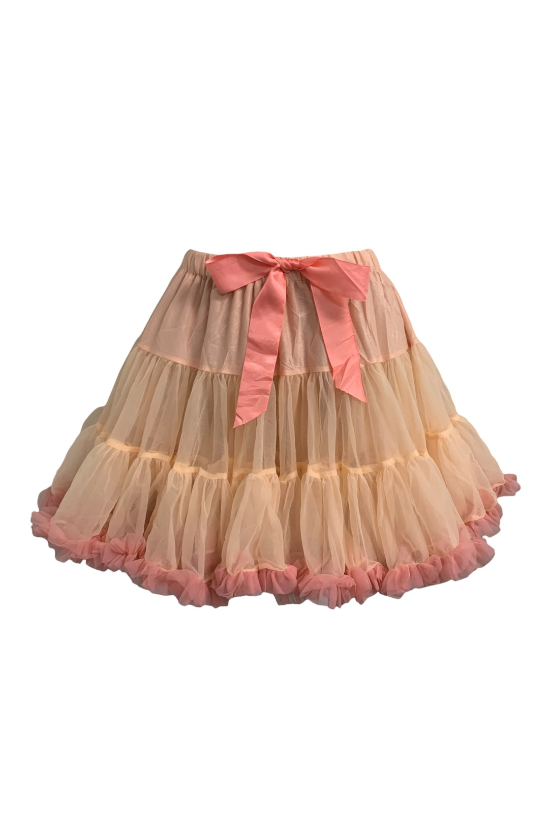 Deluxe Light Apricot and Blush Petticoat