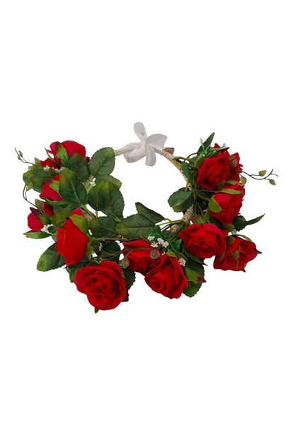 Red Flower Crown