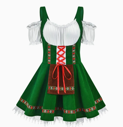 Heike Green Oktoberfest Costume OCW84