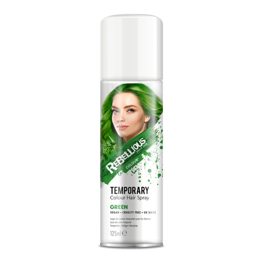 Rebellious Green Colour Hairspray