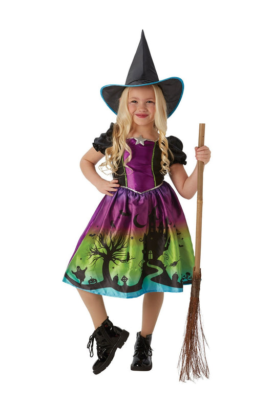 Kids Ombre Witch Costume