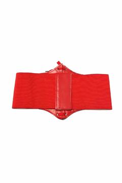 Plus Size Red Corset Belt