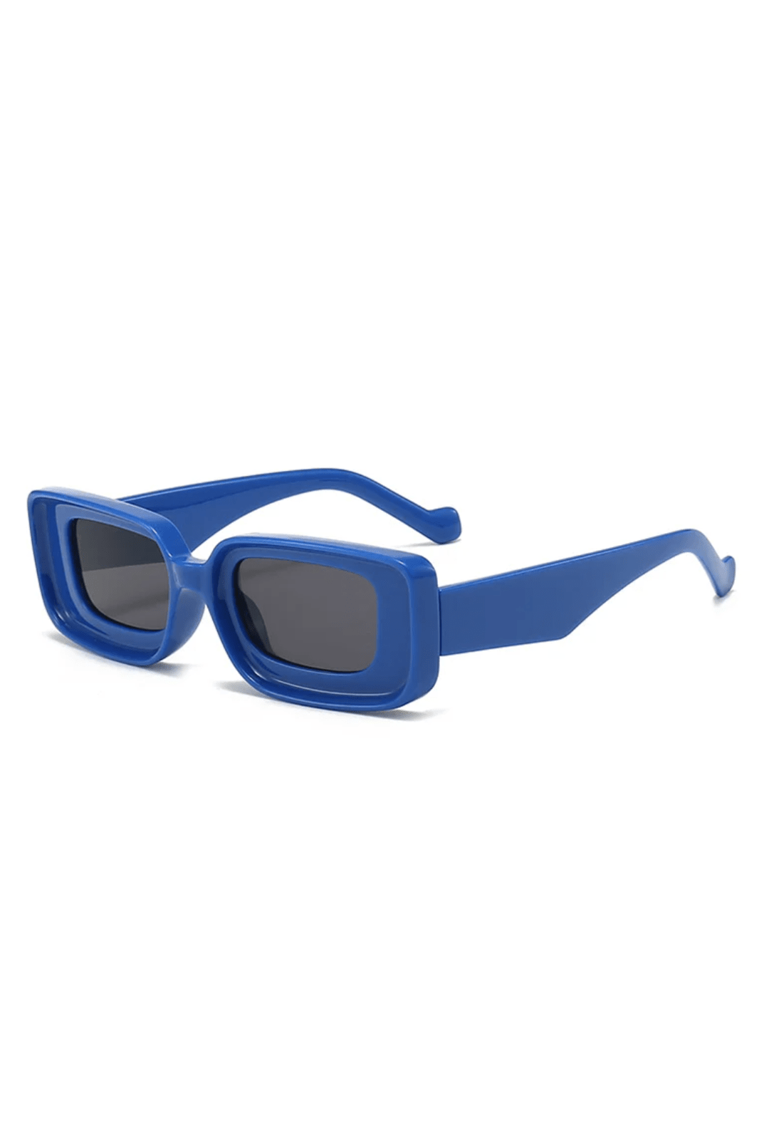 Royal Blue Rectangle Glasses