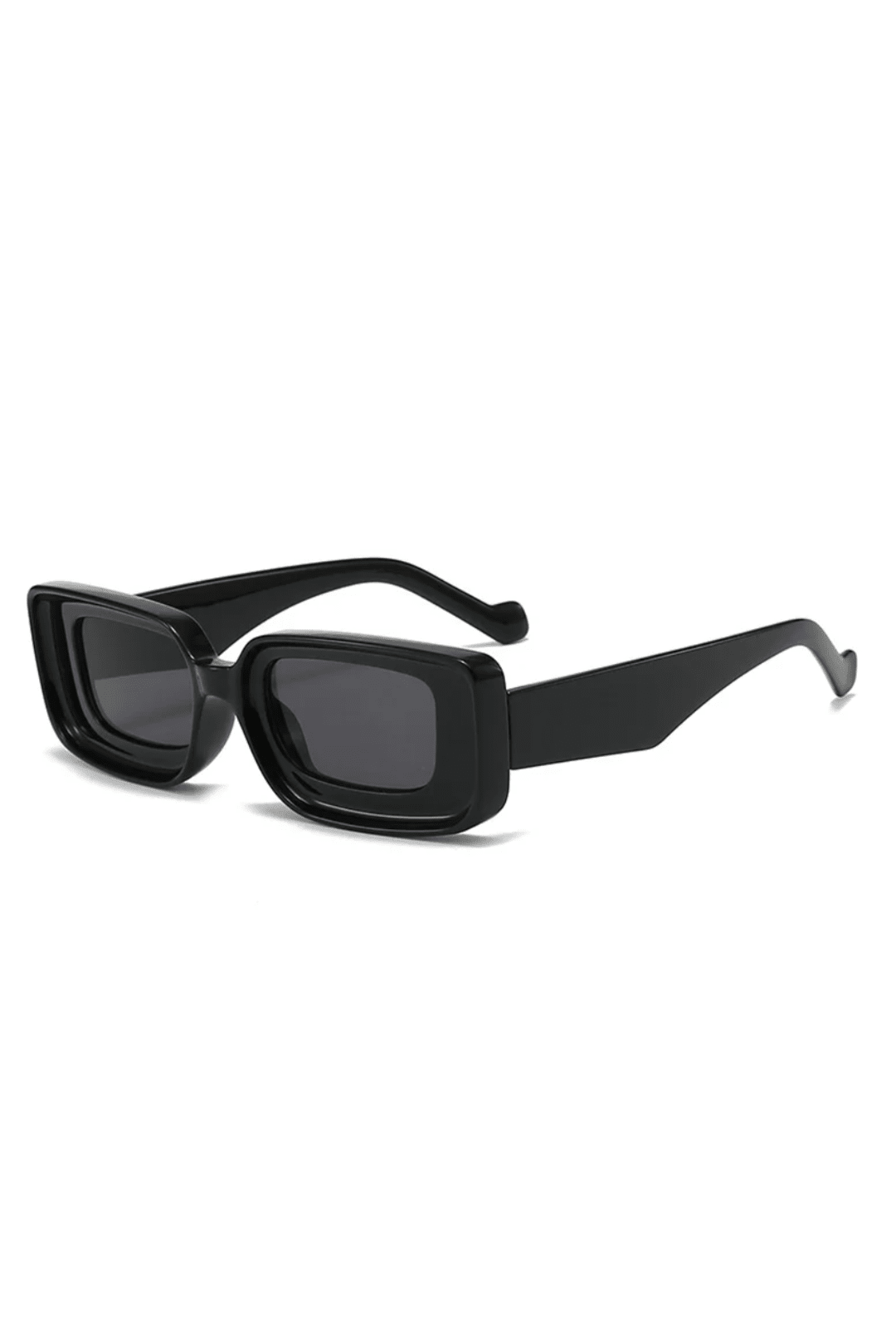 Black Rectangle Glasses