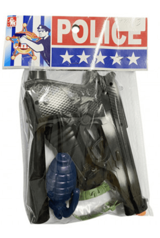 5 Piece Assorted Police Play Set