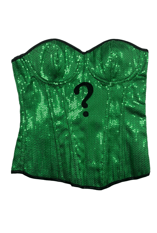 The Riddler Sequin Corset