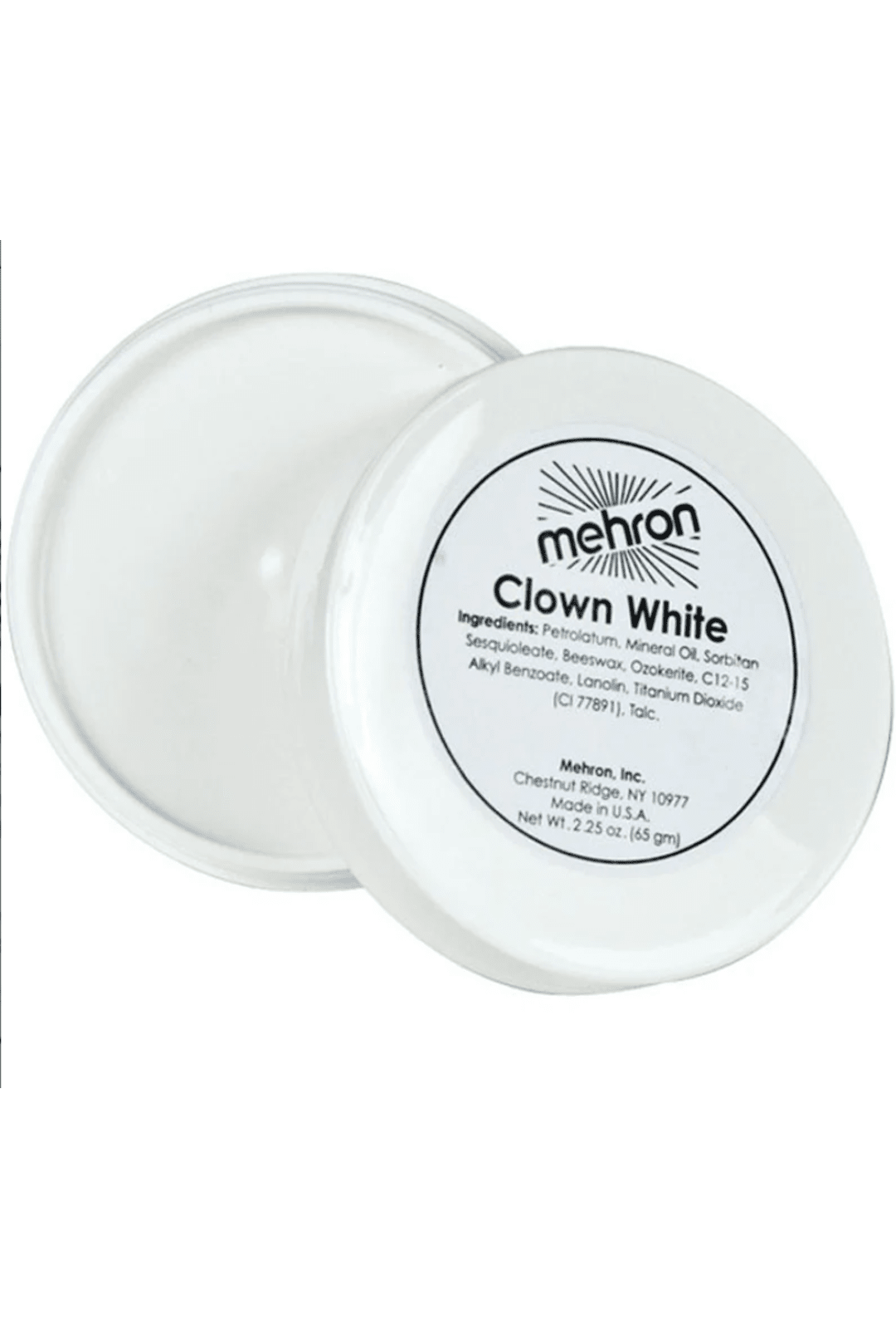 Mehron White Clown Makeup Lite