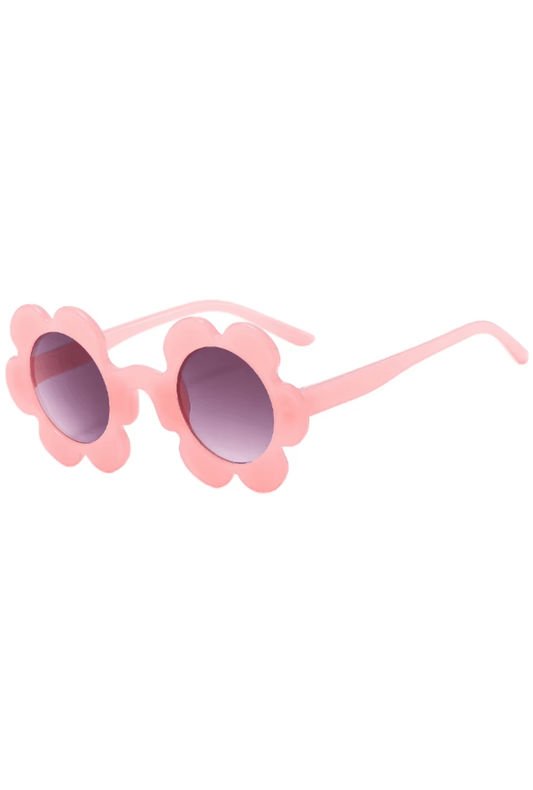 Light Pink Flower Glasses