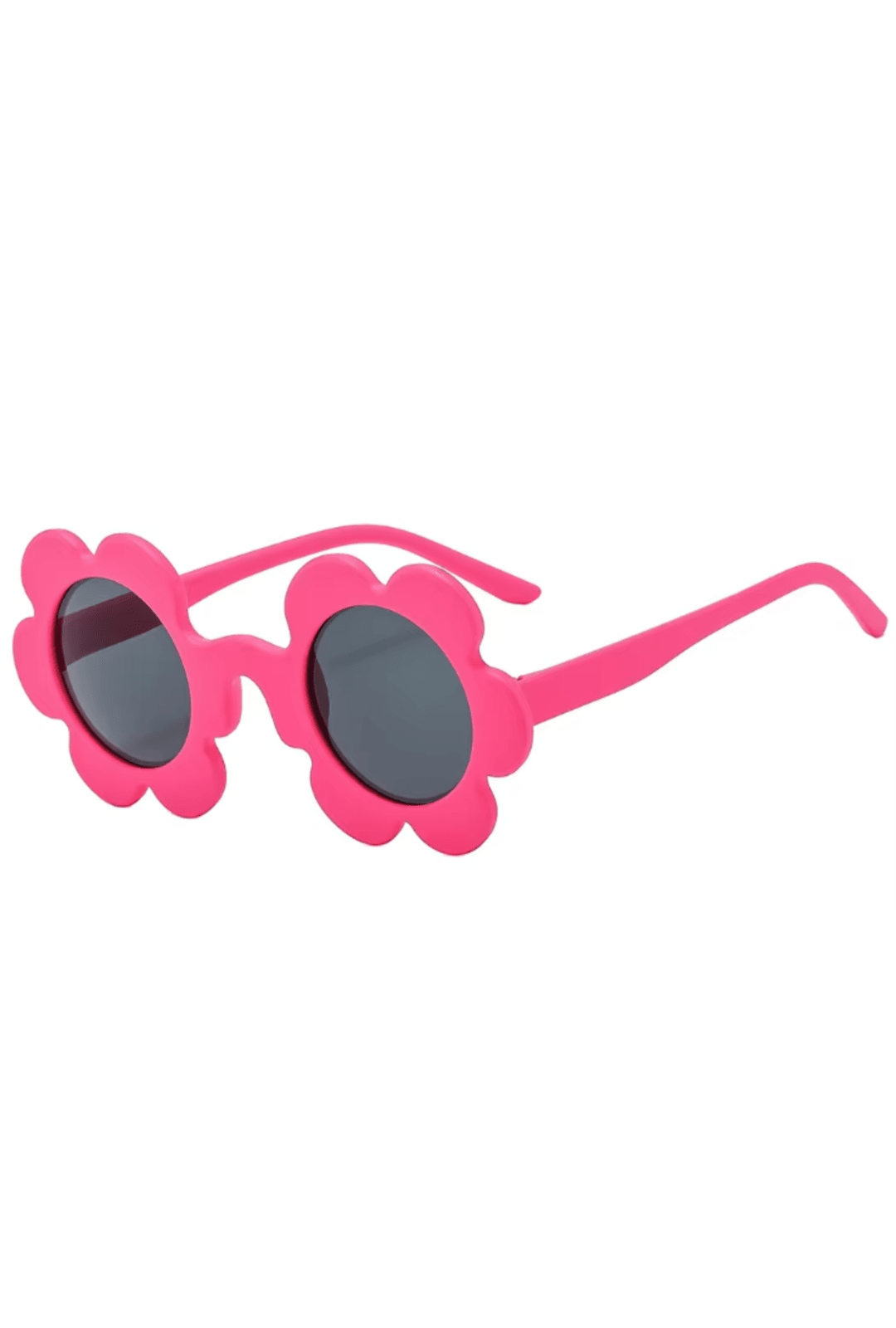 Hot Pink Flower Glasses