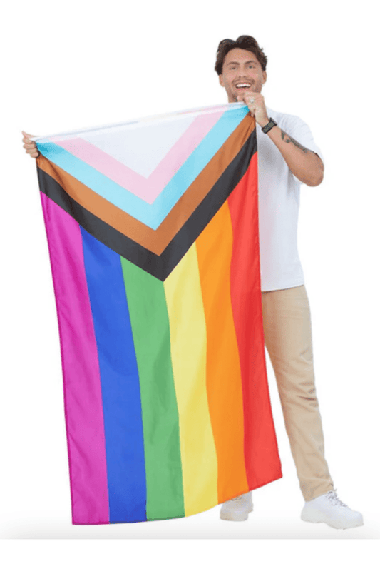 LGBTQ+ Progress Pride Flag - Extra Large