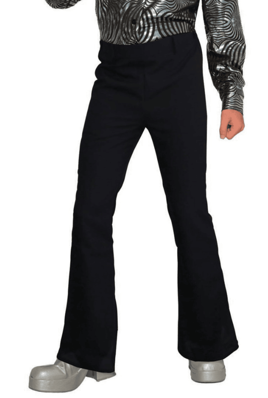 Mens Black 70's Pants