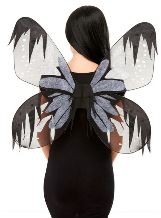 Dark Botanical Moth Wings