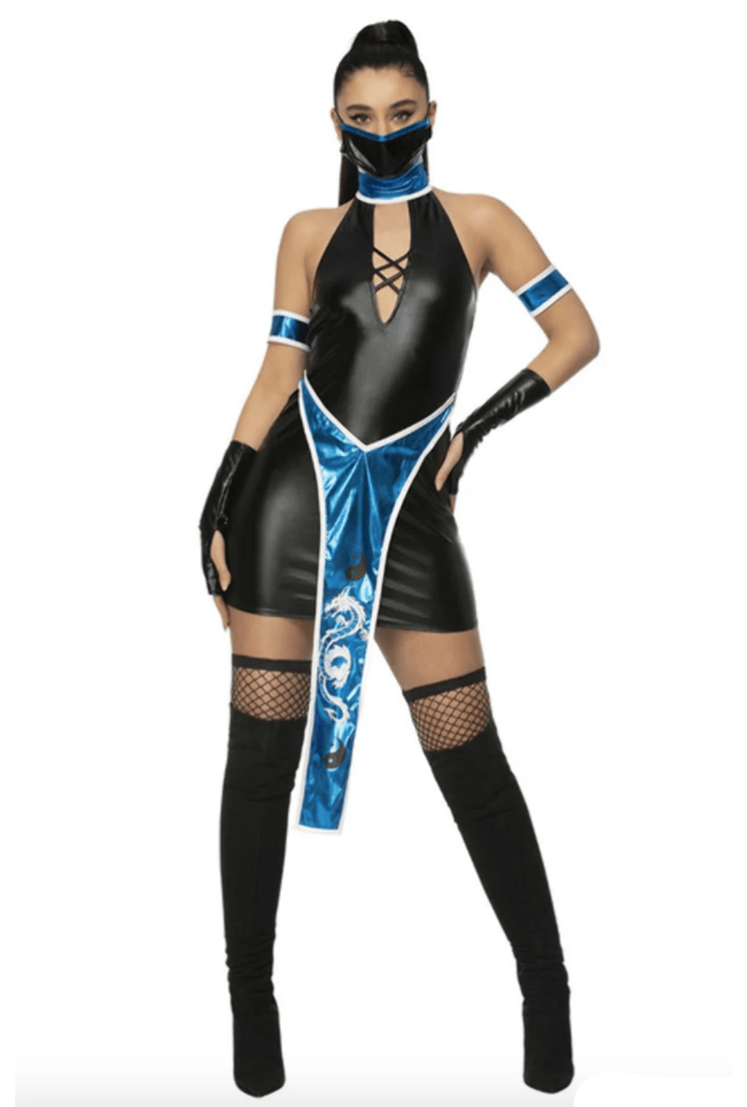 Fever Blue Ninja Costume