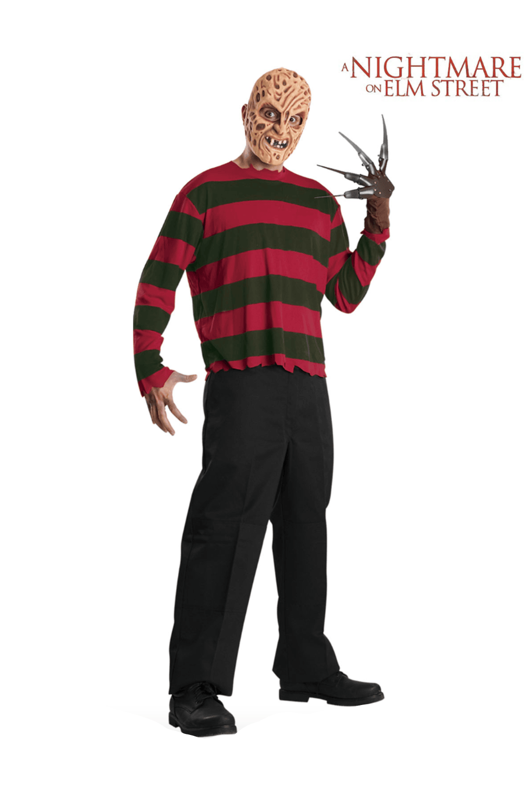 A Nightmare on Elm Street Freddy Krueger Top & Mask