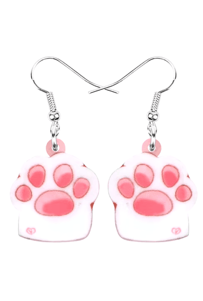 Cat Paw Earrings