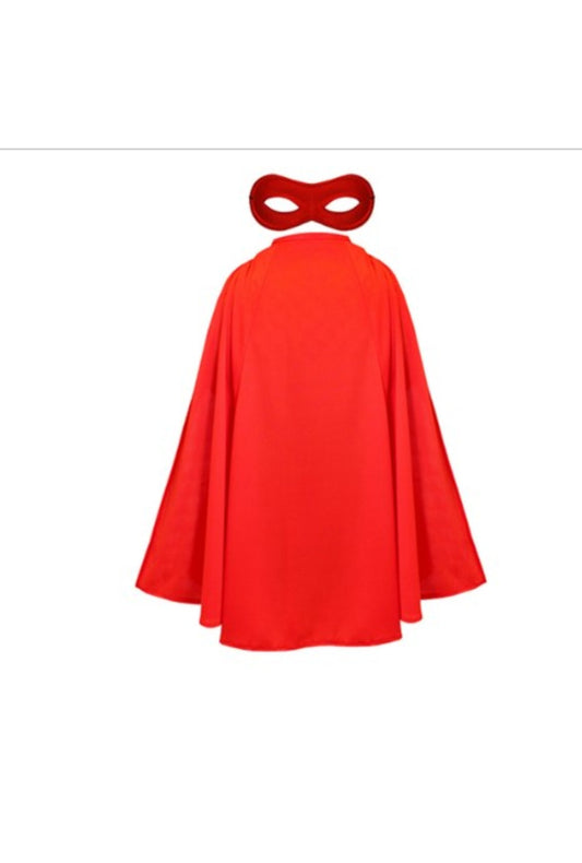 Red Mask and Cape Set