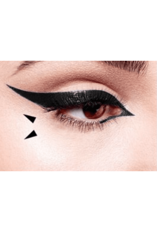 2-in-1 Black Triangle Stamp Eyeliner