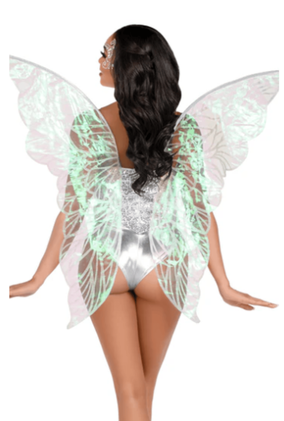 Iridescent Strapless Fairy Wings