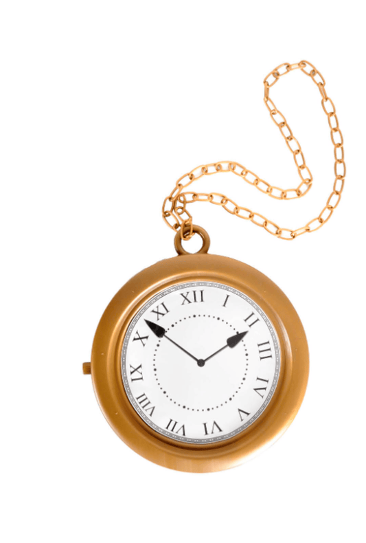 Giant Clock Necklace