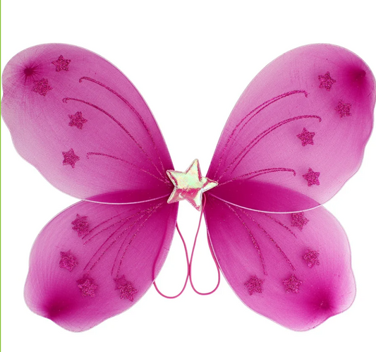 Hot Pink Butterfly Wings