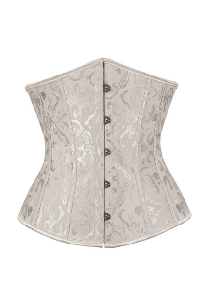 Champagne Jacquard Underbust Corset