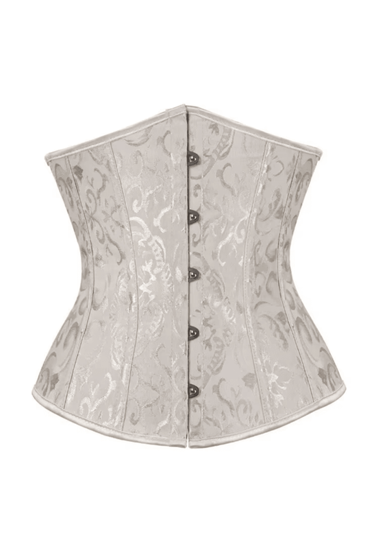 Champagne Jacquard Underbust Corset