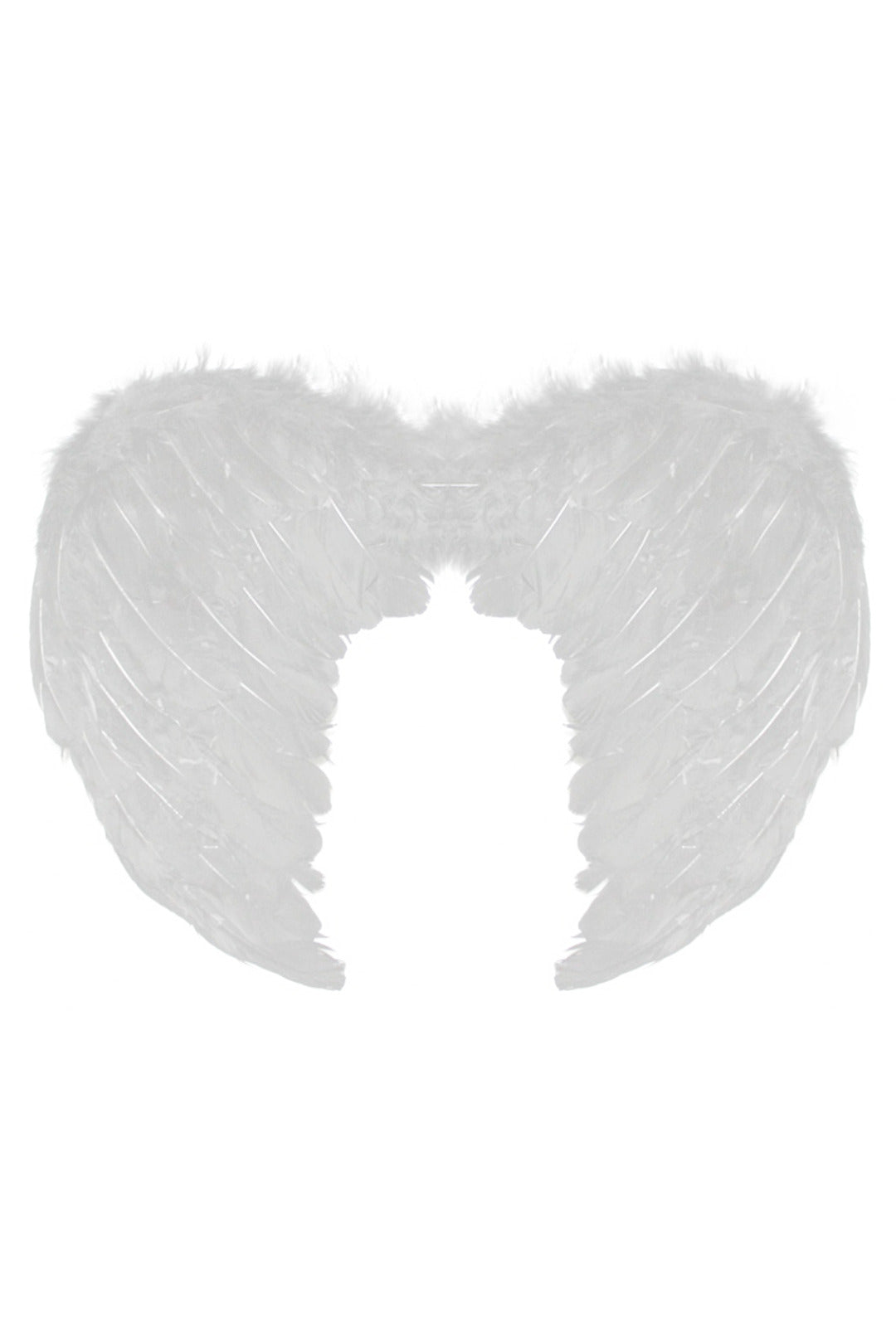 Extra small 45 x 34cm White Feather Angel Wings