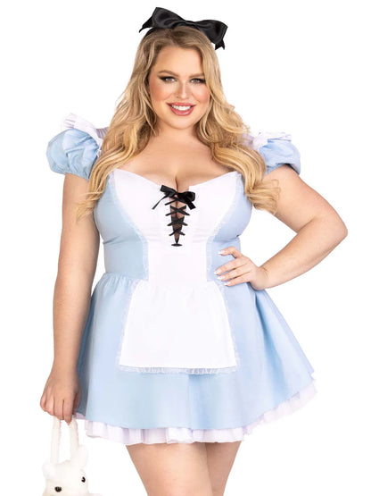 Plus Size Deluxe Alice Storybook Costume