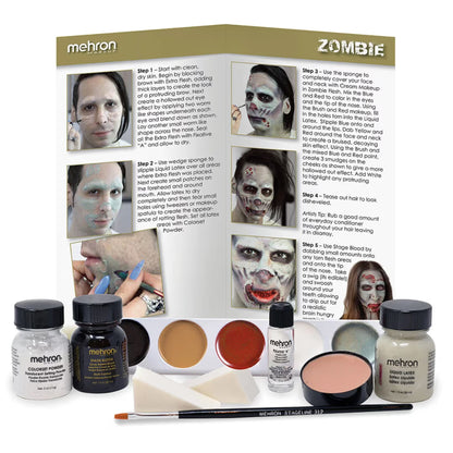 Mehron Zombie Professional Make-up Kit