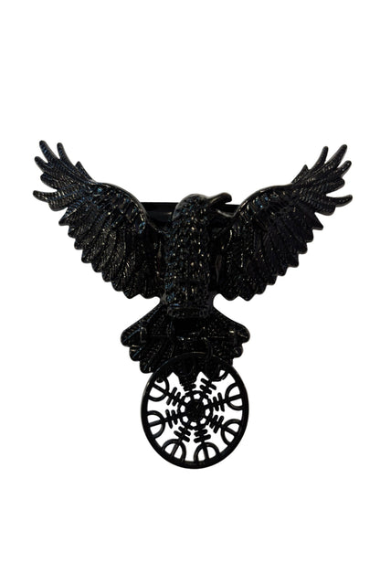 Nordic Norwegian Crow Hair Clip